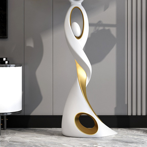 モダン抽象顔形状レジン彫刻 【公式通販】