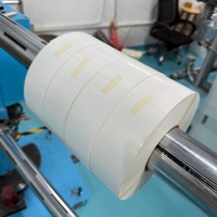 Rouleau d'autocollants jet d'encre brillants, rouleau d'autocollants jet d'encre en vinyle BOPP PET PVC