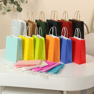 Bolsas de Papel para Compras de Supermercado, Comida para Llevar de Restaurantes, Biodegradables, Reciclables, con Logotipo Impreso Personalizado, Varios Colores - Product Image 6
