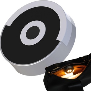 Mini lampe portable à capteur tactile automatique, lumière ronde pour sac à main, sac à dos, voiture et camping-car - Product Image 1