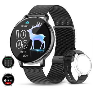 2024 nouvelle tendance <span class=keywords><strong>montre</strong></span> intelligente AMOLED santé <span class=keywords><strong>Bracelet</strong></span> intelligent IP68 étanche hommes et femmes GPS sport écran rond S53 SmartWatch - Product Image 1