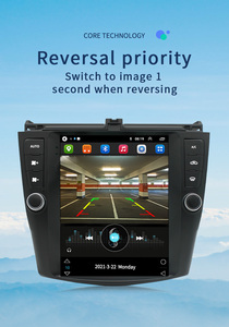 Màn Hình Đứng 9.<span class=keywords><strong>7</strong></span> Inch Cho Honda Accord <span class=keywords><strong>7</strong></span> 2003 -2008 2005 Tesla Phong Cách Android Đài Phát Thanh Xe Hơi Gps Carplay Đầu <span class=keywords><strong>Dvd</strong></span> Stereo - Product Image 2