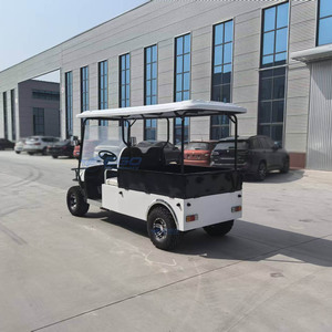 Chariot de golf électrique 2 places le plus vendu avec benne de chargement – Véhicule utilitaire électrique pour le transport de marchandises - Product Image 5