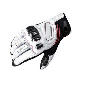Gants de moto en cuir PU pour motocyclistes, gants de course pour moto tout-terrain, gants de motocross - Product Image 1