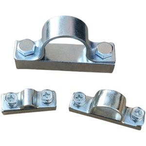 Steel Pipe <b>Clamps</b> Jb Zq4492 4494 4495 Single Double Triple Quadruple Pipe Hydraulic Marine Cable <b>Clamp</b> - Product Image 2