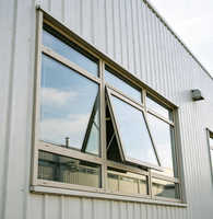 Ventana de PU Fija, Fabricada por Proveedor, Resistente al Viento, Impermeable, Resistente al Fuego, Antihuracanes y Antimosquitos, Diseño Moderno para Hogar y Oficina
