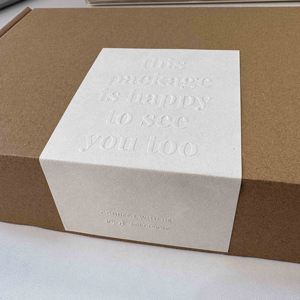 Boîte d'emballage personnalisée avec logo 3D imprimé, autocollants de scellage, boîte d'expédition privée, merci de soutenir ma petite entreprise, autocollant en relief - Product Image 3