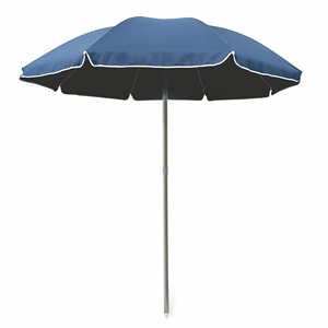 Parasol de plage RIMINI 2,2 m 37 mm en aluminium avec sac de transport - Product Image 1