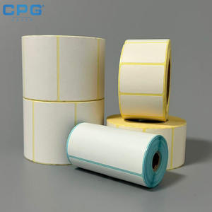 Free Sample Thermal Label <b>Paper</b> <b>Roll</b> Eco Friendly Food Grade High Quality Supermarket Grocery Thermal Barcode Label <b>Paper</b> - Product Image 1