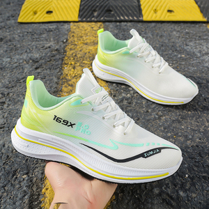 <span class=keywords><strong>Sneakers</strong></span> da <span class=keywords><strong>Uomo</strong></span> di Alta Qualità con Ammortizzazione, Suola Spessa in Mesh, Scarpe Stile Basket con Suola Morbida - Product Image 4