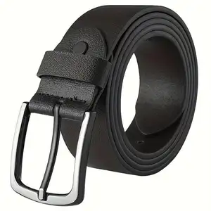 2024 Pu Leather Professional Belt For Men's Best Price Cheap Customized Pin Buckle Belt For Men All Size Belt For Men's