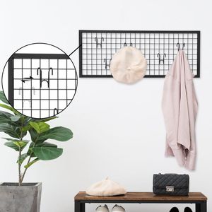 Zapatero con <span class=keywords><strong>perchero</strong></span> separado, Zapatero industrial, Zapatero de metal de 3 niveles con asiento para entrada, sala de estar, pasillo - Product Image 6