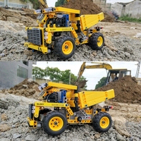 Moule roi 13016 RC Mini télécommande camion véhicule blocs de construction RC briques tracteur blocs ensemble pour garçons enfants