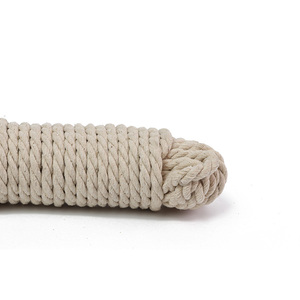 Vật liệu tự nhiên bông 3 sợi dây thừng xoắn tùy chỉnh đường kính tự nhiên bông sợi dây thừng - Product Image 1