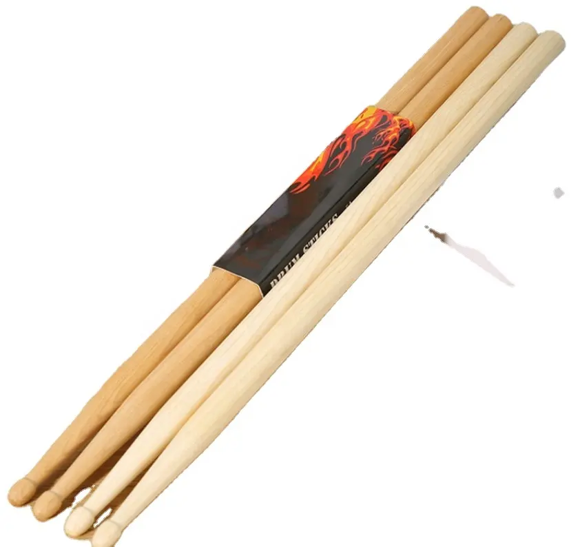 Goedkoopste Studenten Beginner 5a 7a Drumsticks Eiken Esdoorn Noord-Amerika Hickory Kleurrijke Drumsticks Oem