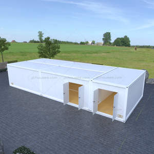 Conteneurs de stockage portables durables JJC Econel Petit conteneur plat en acier détachable personnalisé pour la maison, la boutique et le bureau. - Product Image 4