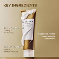Skin1004 High Centella Ampoule Infused Soothing Soft Foam Deep Cleansing Madagascar Centella Ampoule Foam pour tous types de peaux