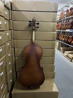 Cheap White Black Color Gloss Student Beginner Basswood Plywood Cello 4/4 Wholesale