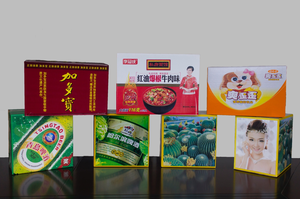 1226 ZYKM High Speed Full Automatic Vacuum Transfer Corrugated Carton Pizza <b>Box</b> Printing Slotting Die Cutting <b>Folder</b> Gluer Line - Product Image 4
