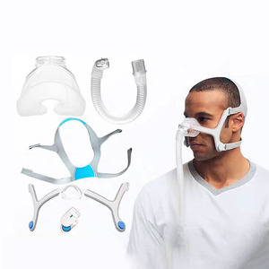 <span class=keywords><strong>Mascarillas</strong></span> Nasales CPAP para AirFit N20, Mascarilla Nasal CPAP con Arnés, Marco, Tubo y Cojín para N20, Mascarilla Reutilizable para la <span class=keywords><strong>Apnea</strong></span> <span class=keywords><strong>del</strong></span> <span class=keywords><strong>Sueño</strong></span> - Product Image 3