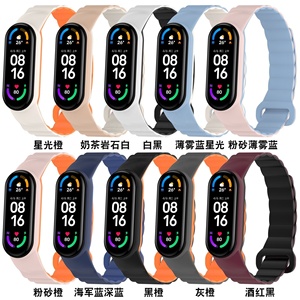 Bracelet de remplacement avec magnétique pour <span class=keywords><strong>Xiaomi</strong></span> <span class=keywords><strong>Mi</strong></span> <span class=keywords><strong>Band</strong></span> 3 4 5 6 <span class=keywords><strong>7</strong></span> 8 Dragonne pour <span class=keywords><strong>Mi</strong></span> <span class=keywords><strong>band</strong></span> 8 Smart Watch Accessoires - Product Image 1