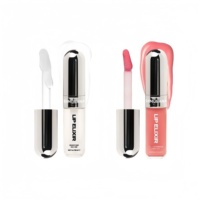 Gloss à lèvres volumateur hydratant végétalien en gros, marque privée, brillant à lèvres liquide, soin des lèvres, amélioration de l'éclat, avec pigment élevé