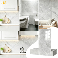 Autocollant mural en PVC imperméable de haute qualité, effet marbre, pour la décoration de la maison et des hôtels, panneau de fond