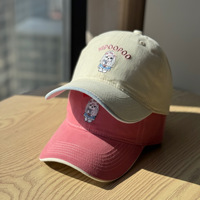 Casquette Dad Cap en gros brodée avec lettres, à calotte souple, pour hommes et femmes