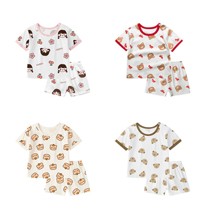 Compra a granel de <span class=keywords><strong>ropa</strong></span> <span class=keywords><strong>original</strong></span> de marca para niños <span class=keywords><strong>ropa</strong></span> coreana stock <span class=keywords><strong>ropa</strong></span> de bebé, Venta caliente de fábrica <span class=keywords><strong>al</strong></span> <span class=keywords><strong>por</strong></span> <span class=keywords><strong>mayor</strong></span> Conjunto de pijama de bebé - Product Image 3