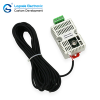 0-5V 0-10V 4-20mA RS485 Output PH Transmitter Kit Elektroda Probe Sensor PH Dengan Temperatur