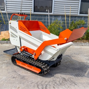 Nouvelle Arrivée Mini-dumper sur chenilles motorisé hydraulique avec pompe - Product Image 2