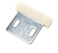 Pièces détachées pour ascenseurs, glissière de porte pour hôtels et appartements, construction en plastique PC et métal, garantie de 12 mois