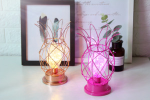 High Quality Iron Metal Shade Switch Control LED Christmas Decoration <strong>Lights</strong> Modern <strong>Pineapple</strong> Design for Living Room Smart Home - Product Image 3