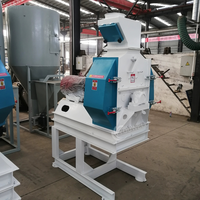 6t/h Kommerzielle Futtermittelanlage Wassertropfen-Hammermühle für Mais, Sojabohnen, Getreide, CE-Zertifizierte Tierfutter-Verarbeitungsmaschine