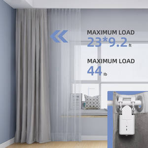 スマートカーテンオープナーロボット：モダン自動カーテンレール（リモコン付き） - Product Image 4