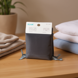 Borsa in Velluto Ilan 9x12 Cm Grigio Scuro 2 Pezzi - Product Image 2