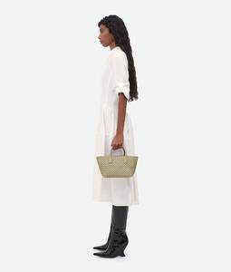 2026 New Bottega BV New Womens Handwoven Tote <b>Bag</b> Mini Basket Handbag <b>Soft</b> <b>Leather</b> Large Capacity <b>Bag</b> Daily Versatile Veneta - Product Image 2