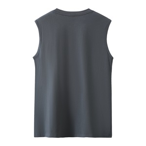 230gsm de coton sans manches t-shirt Hommes <span class=keywords><strong>gilet</strong></span> sans manches t shirt hommes débardeur sans manches t-shirt - Product Image 6