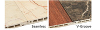 Panneaux Muraux Composites en PVC Effet Bois pour Décoration Intérieure, Fabriqués en Usine, Matériaux Bambou, Lambris Cielo Razo