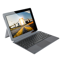 Teclado Retroiluminado RGB de 7 Colores para Microsoft Surface Go con Panel Táctil, Teclado Inalámbrico Ultrafino Recargable para Tabletas Windows