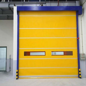 <span class=keywords><strong>Puerta</strong></span> Rápida <span class=keywords><strong>Enrollable</strong></span> de PVC para <span class=keywords><strong>Ducha</strong></span> de Aire, <span class=keywords><strong>Puerta</strong></span> Industrial Automática de Alta Velocidad con Cortina de Luz de Seguridad - Product Image 2