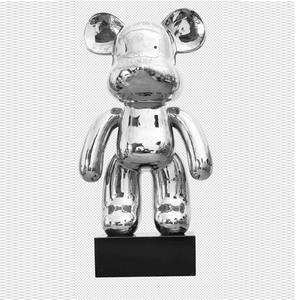 شاشة عرض للمناطق المفتوحة الديكور الراتنج الكتابة على الجدران الطوب الدب النحت الحياة حجم البسيطة الطوب الدب على بيع - Product Image 5