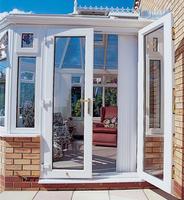 Porte en aluminium et verre AS2047 Australie TOMA House, porte à battant en aluminium et verre, porte à double vitrage en aluminium