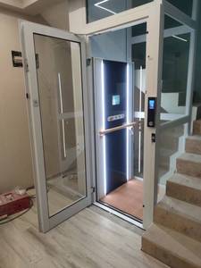 Pitless Home Lift <strong>Elevator</strong> 2-4 Floors 400kg Outdoor Small Residential Villa Lift Hydraulic Drive CE Certified for Old Building - Product Image 6