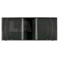 LA SOUNDX LA-KS28 Caisson de basses actif double 18 pouces 143 dB 25 Hz pour tournées, concerts et systèmes de sonorisation de location