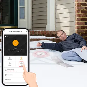 Kit d'alarme de capteur de mouvement Tuya WiFi système d'alarme de sécurité antivol sans fil 125Db pour la maison