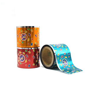 Biểu tượng tùy chỉnh có thể tái chế mềm độ ẩm bằng chứng nhựa PET/PVC Kẹo sô cô la <span class=keywords><strong>wrapper</strong></span> Rolls kẹo bơ cứng kẹo Twist bao bì phim - Product Image 5
