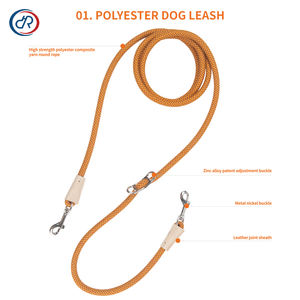 OKKPETS Hersteller Großhandel Custom Logo Wasserdicht Freisprechen Polyester Nylon Pet <span class=keywords><strong>Dog</strong></span> Leash Pet Harness Halsband Lead Set - Product Image 6