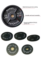 Plaques de musculation personnalisées, poids standard en kg et en lb, disques d'haltères, plaques de poids, discos y mancuernas, disco de para pesa, salle de sport
