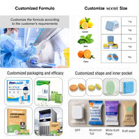 Tablettes de nettoyage pour biberons, haute efficacité, écologiques, entièrement naturelles, nettoyage en profondeur, sûres pour l'hygiène des biberons, compatibles